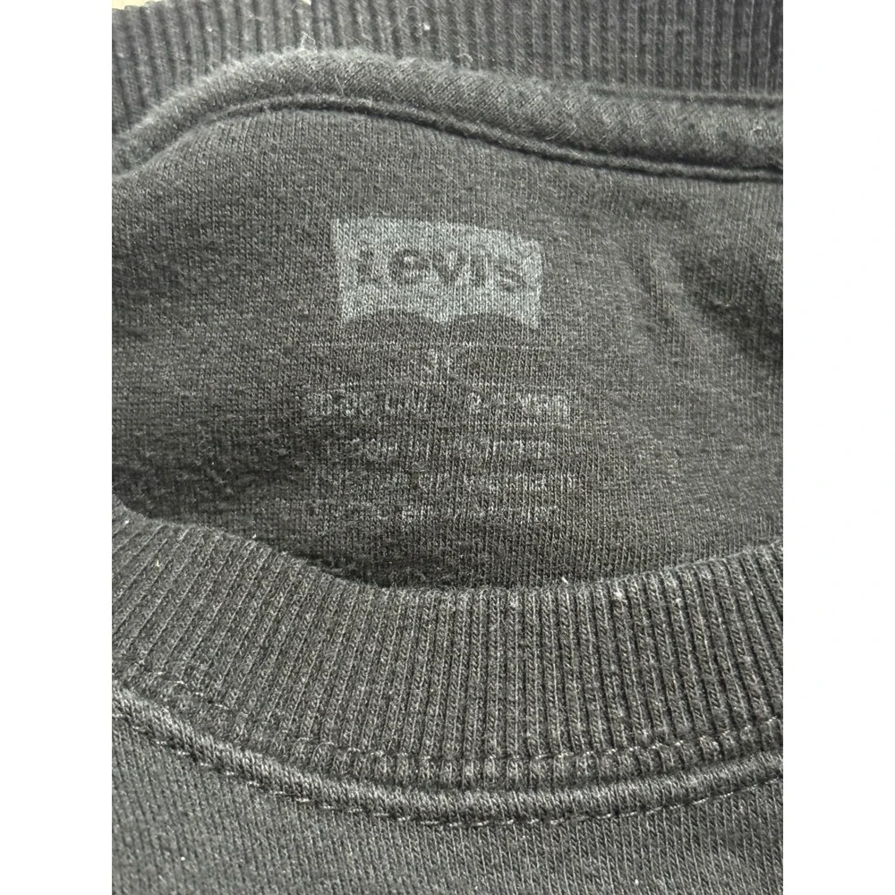 Levis x Peanuts‎ Snoopy Flying Ace Black Sweatshirt Kids Size 3T 917846131951